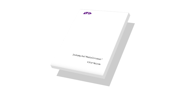 Deploying Avid Media Composer VDI on Nutanix